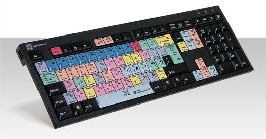 Logickeyboard Adobe Premiere Pro CC keyboard Office USB QWERTY UK English Multicolour - Thumbnail 2