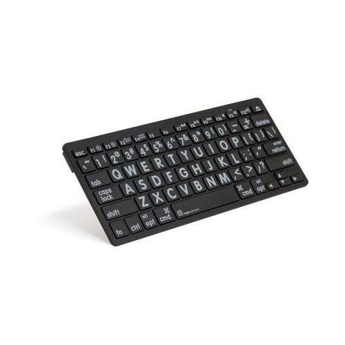 Logickeyboard LKB-LPWB-BTON-UK keyboard Office Bluetooth QWERTY Englis - Image 1