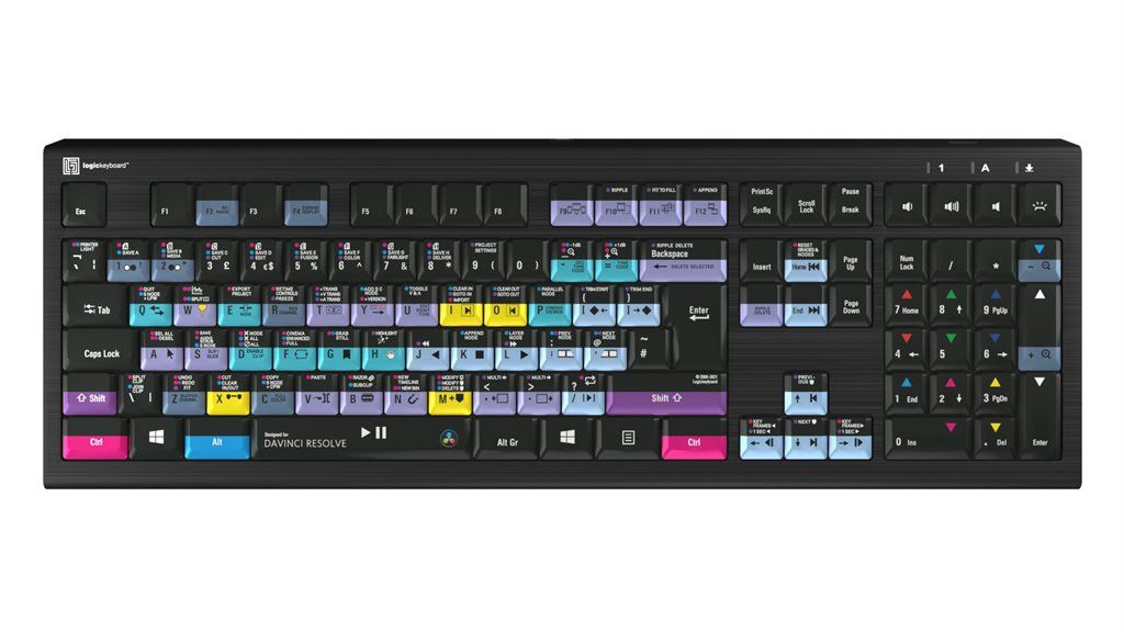 Logickeyboard ASTRA 2 keyboard USB QWERTY English Black - Image 1