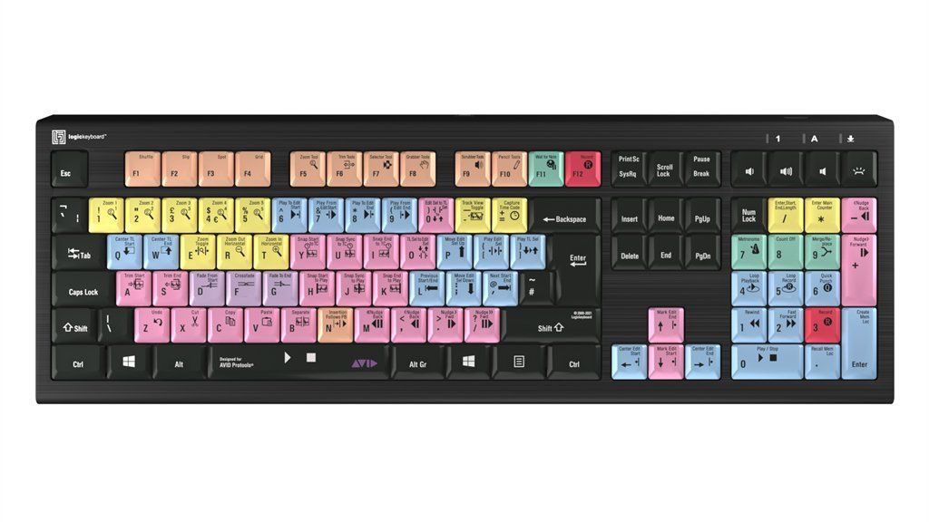 Logickeyboard ASTRA 2 keyboard USB QWERTY English Black - Image 1