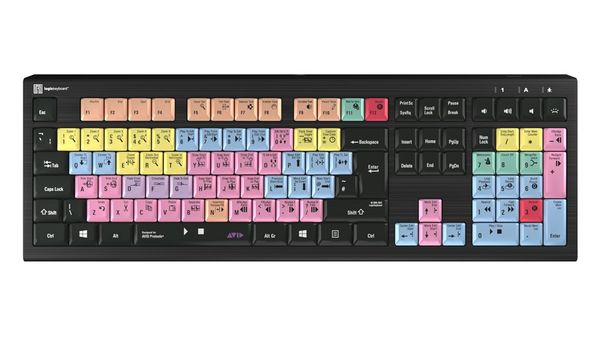 Logickeyboard ASTRA 2 keyboard USB QWERTY English Black