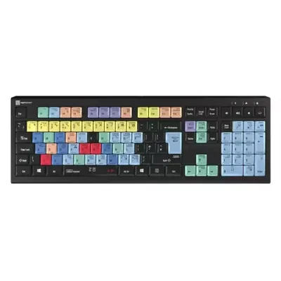Logickeyboard LKB-CBASE-A2PC-UK keyboard Universal USB QWERTY UK English Black