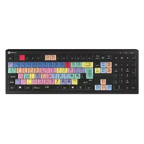 Logickeyboard LKB-PPROCC-A2PC-UK keyboard Gaming USB QWERTY English Black - Image 1