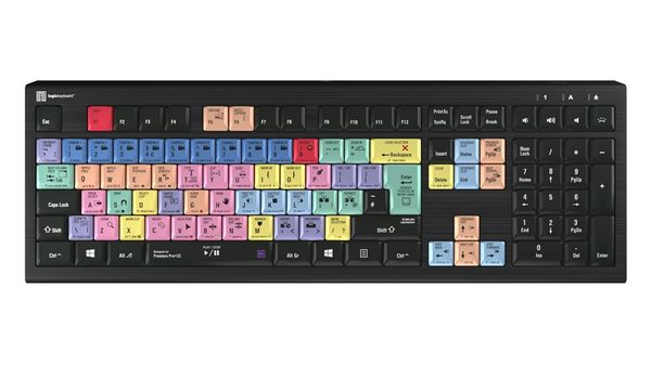 Logickeyboard LKB-PPROCC-A2PC-UK keyboard Gaming USB QWERTY English Black - Thumbnail 2
