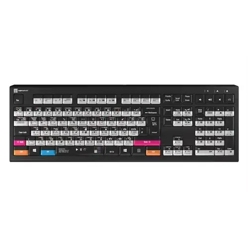 Logickeyboard LKB-AEPP-A2PC-UK keyboard Universal USB QWERTY UK English Black - Image 1