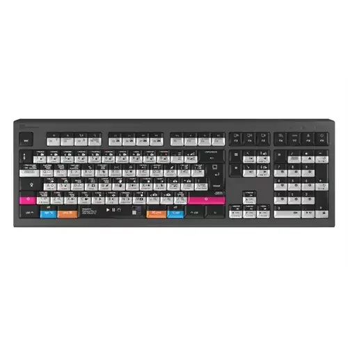 Logickeyboard LKB-AEPP-A2M-UK keyboard Universal USB QWERTY UK English Black - Image 1
