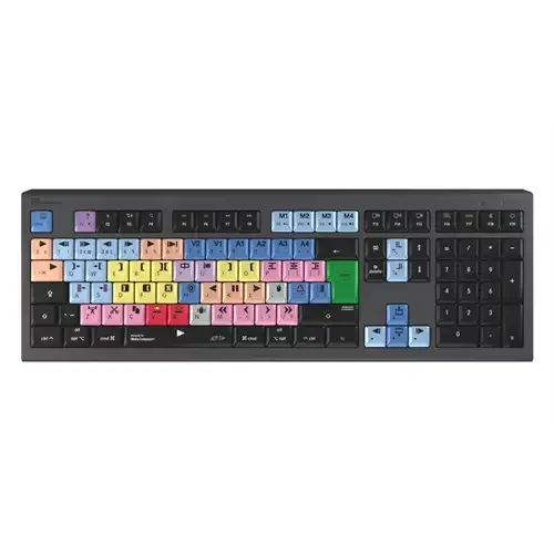 Logickeyboard LKB-MCOM4-A2M-UK keyboard Gaming USB QWERTY English Black - Image 1