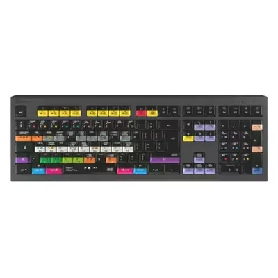 Logickeyboard Ableton Live Astra 2 keyboard Universal USB QWERTY English Black