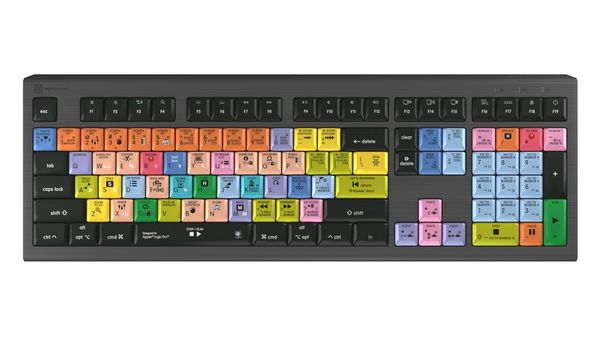 Logickeyboard LKB-LOGXP2-A2M-UK keyboard Universal USB QWERTY UK English Black - Thumbnail 2