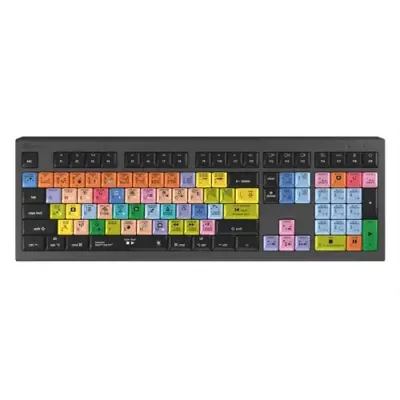 Logickeyboard LKB-LOGXP2-A2M-UK keyboard Universal USB QWERTY UK English Black