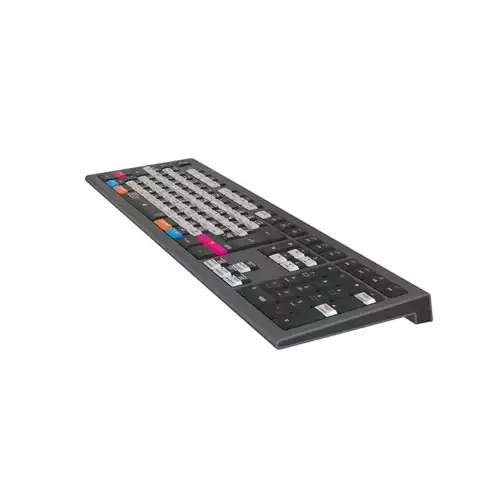 Logickeyboard LKB-PSLR-A2M-UK keyboard Gaming USB QWERTY English Black - Image 1