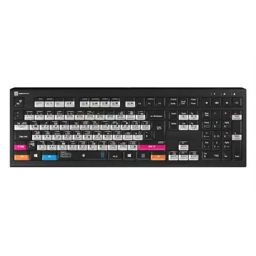 Logickeyboard LKB-PSLR-A2PC-UK keyboard Gaming USB QWERTY English Black - Image 1