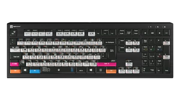 Logickeyboard LKB-PSLR-A2PC-UK keyboard Gaming USB QWERTY English Black - Thumbnail 2