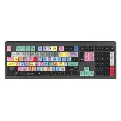 Logickeyboard LKB-PHOTOCC-A2M-UK keyboard Gaming USB QWERTY English Black