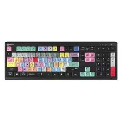 Logickeyboard LKB-PHOTOCC-A2PC-UK keyboard Gaming USB QWERTY English Black