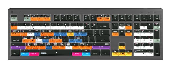 Logickeyboard Astra2 keyboard Home USB QWERTY UK English Grey