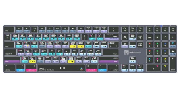Logickeyboard LKB-RESB-TM-UK keyboard Office Bluetooth QWERTY English Grey Titanium