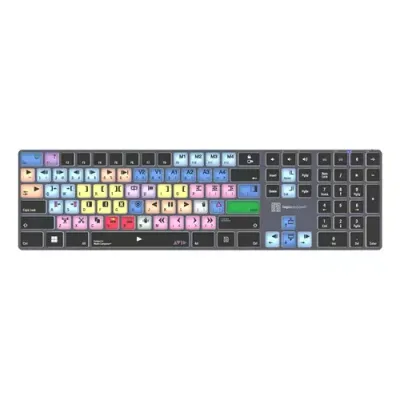 Logickeyboard LKB-MCOM4-TPC keyboard Home/Office USB + Bluetooth QWERTY UK English Black