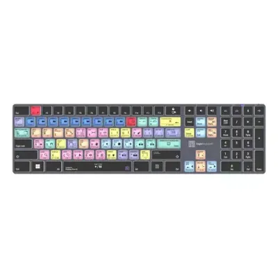 Logickeyboard KB-PPROCC-TPC keyboard Home/Office USB + Bluetooth QWERTY UK English Black