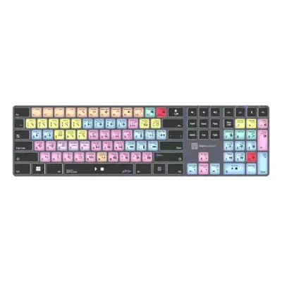 Logickeyboard LKB-PT-TPC keyboard Home/Office USB + Bluetooth QWERTY UK English Black