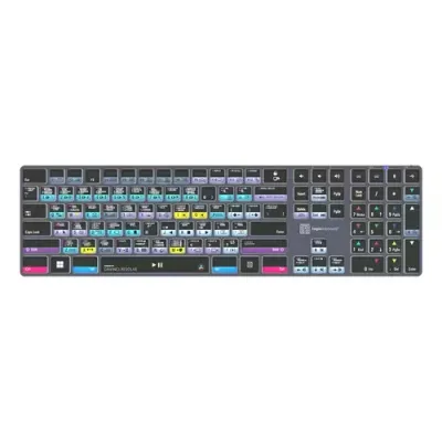 Logickeyboard LKB-RESB-TPC keyboard Home/Office USB + Bluetooth QWERTY UK English Black