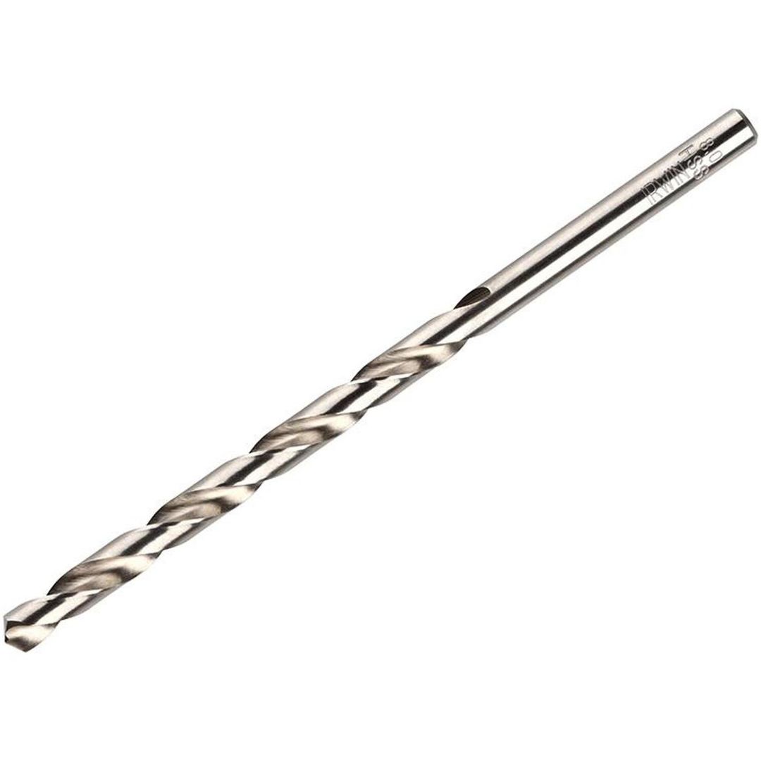 IRWIN Hss Long Pro Drill Bits Bulk Pack (5) 10.0mm Ol:175mm Wl:115mm - Grey - Image 1