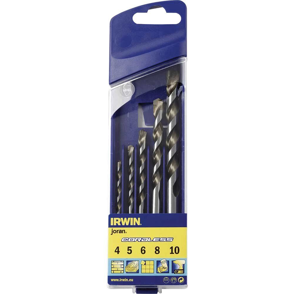 Irwin 5 Piece Multi Purpose Drill Bit Set - Image 1
