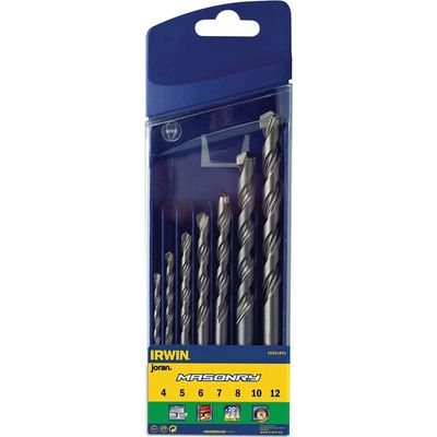Irwin 7 Piece Masonry Drill Bit Set