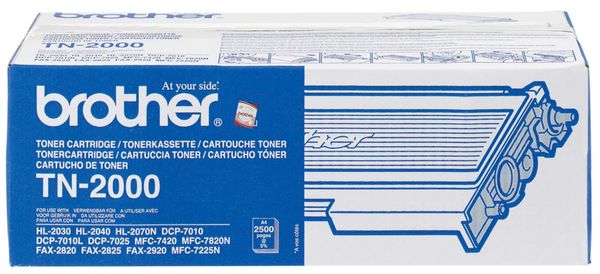 Brother TN-2000 toner cartridge 1 pc(s) Original Black