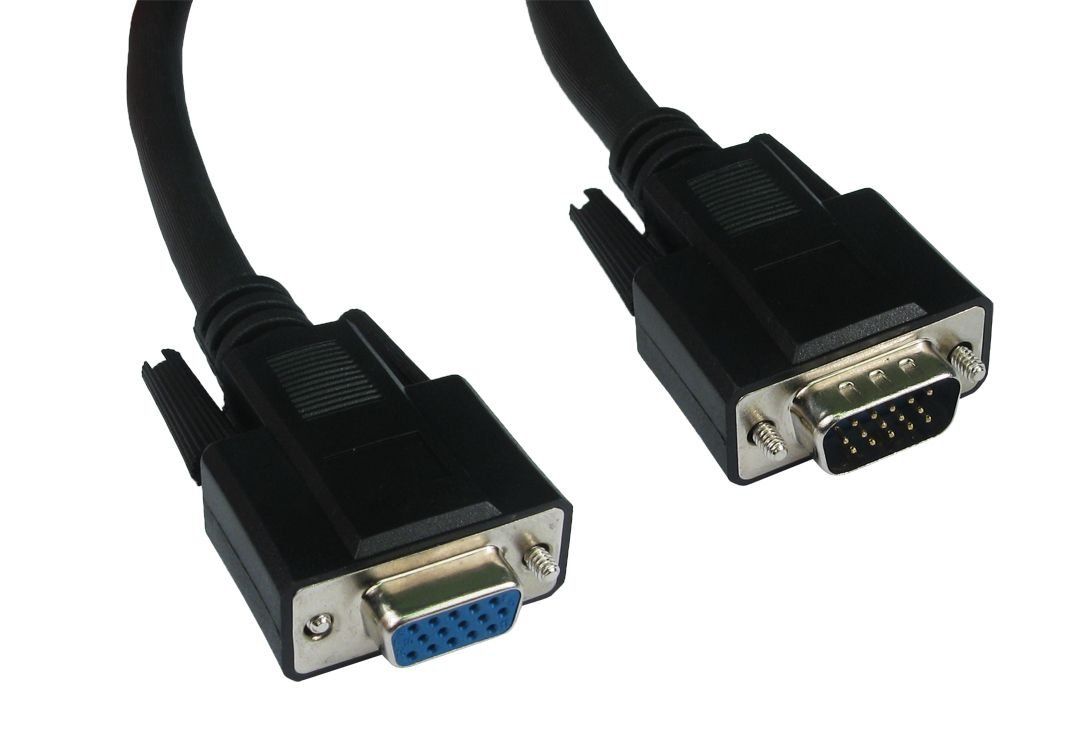 Cables Direct CDEX-803K VGA cable 3 m VGA (D-Sub) Black - Image 1