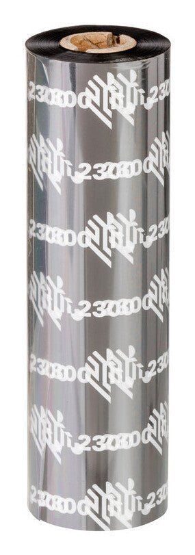 Zebra 2300 Wax thermal ribbon 450 m Black - Image 1