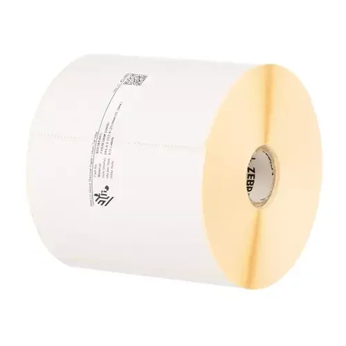 Zebra Z-Perform 1000D White Self-adhesive printer label - Image 1