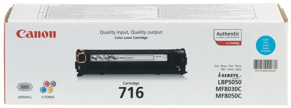 Canon 716 Cyan toner cartridge 1 pc(s) Original