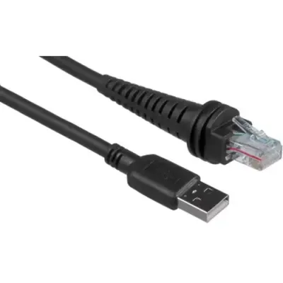 Honeywell CBL-500-300-S00-01 USB cable 3 m USB A Black - Thumbnail 3