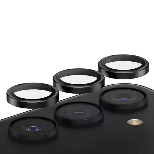 PanzerGlass Hoops Black Camera Lens Protector Samsung Galaxy S24 | S23 | S23+ - Image 1