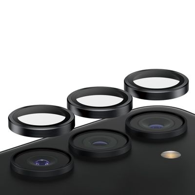 PanzerGlass Hoops Black Camera Lens Protector Samsung Galaxy S24 | S23 | S23+ - Thumbnail 2