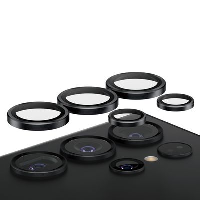PanzerGlass ® Hoops® Camera Lens Protector Black Samsung Galaxy S24 Ultra