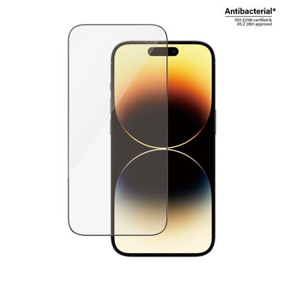 PanzerGlass Screen Protector iPhone 14 Pro | Ultra-Wide Fit