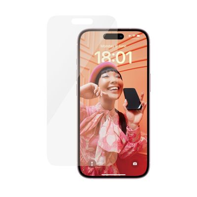 PanzerGlass Screen Protector iPhone 15 | Classic Fit