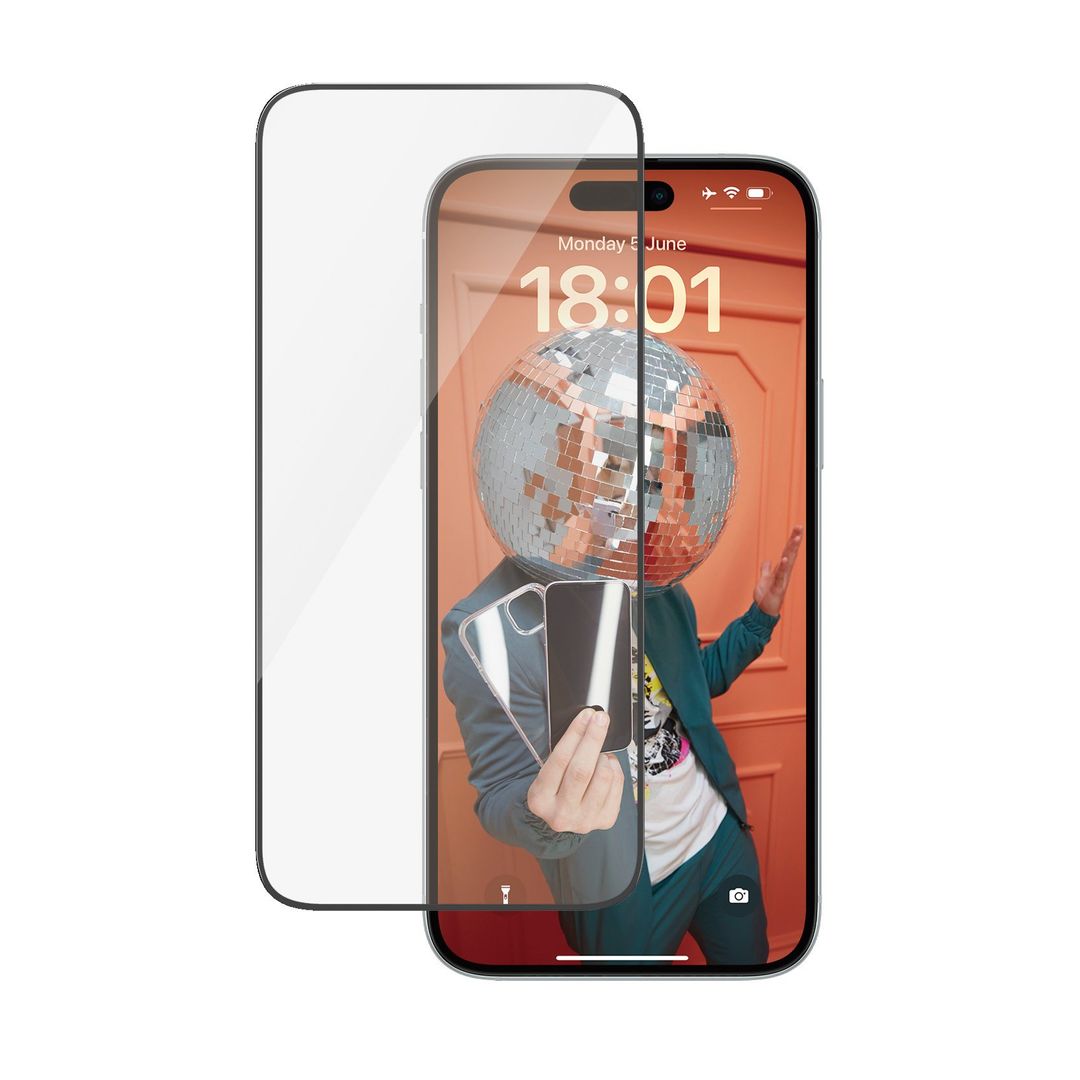 PanzerGlass ® Screen Protector iPhone 15 Plus | Ultra-Wide Fit w. EasyAligner - Image 1