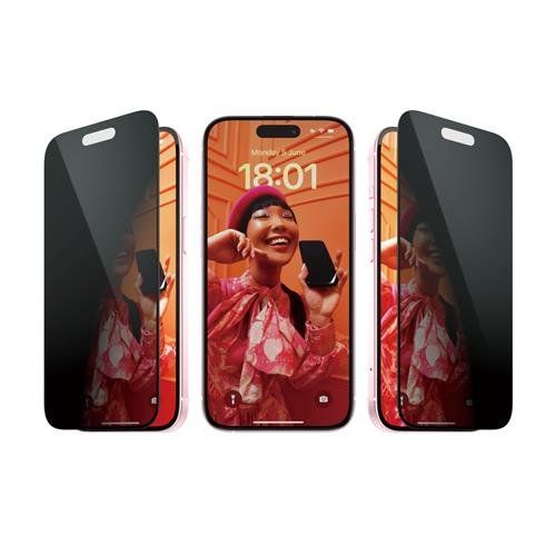 PanzerGlass ® Privacy Screen Protector iPhone 15 | Ultra-Wide Fit w. E - Image 1