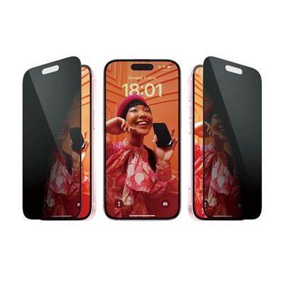 PanzerGlass ® Privacy Screen Protector iPhone 15 | Ultra-Wide Fit w. E