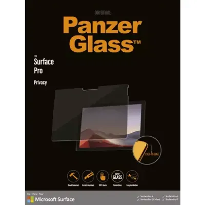 PanzerGlass ® Microsoft Surface Pro 4 | Pro 5. Gen | Pro 6 | Pro 7 - Privacy | Screen Protector Glass - Thumbnail 2