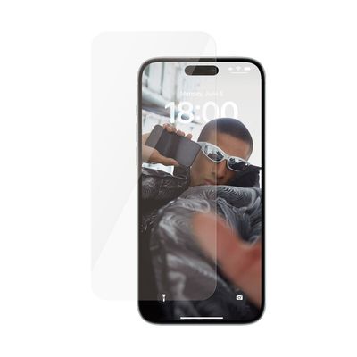 PanzerGlass SAFE. by Screen Protector iPhone 15 Pro Max | Ultra-Wide Fit