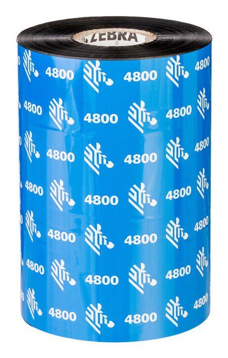 Zebra 4800 Performance Resi thermal ribbon 450 m Black - Image 1