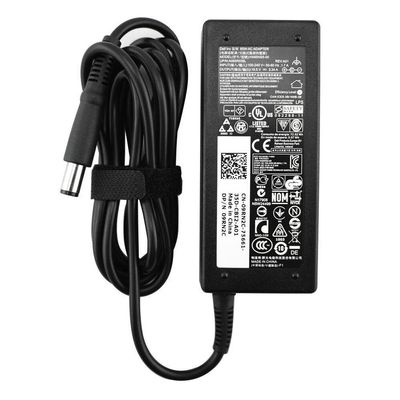 DELL 65W Barrel (7.4 x 5mm) AC Adapter with UK Plug