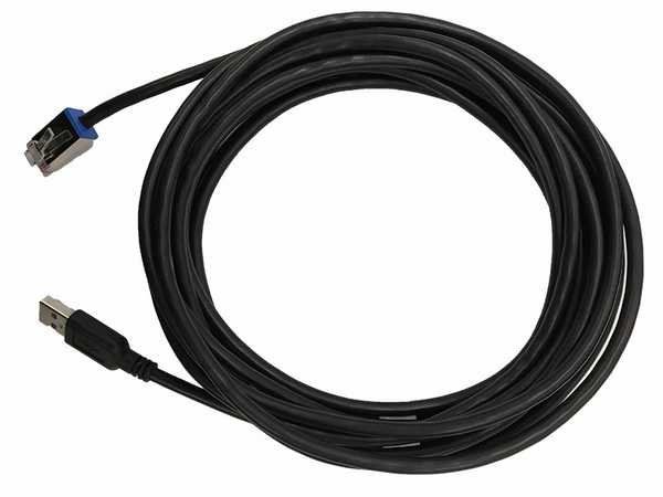 Datalogic 90A052135 USB cable USB 2.0 4.5 m USB A RJ-45 Black - Image 1