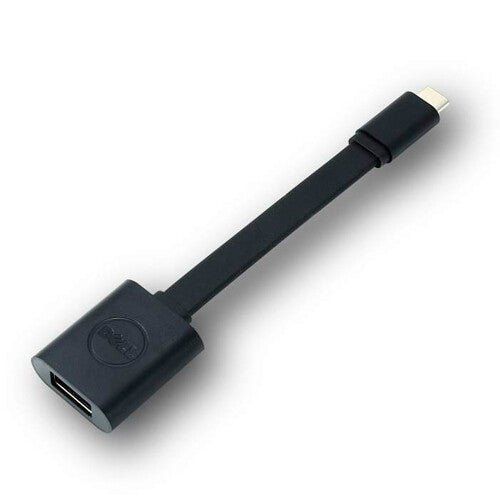 DELL DBQBJBC054. Cable length: 0.132 m. Connector 1: USB C Connector 2: USB A USB version: USB 3.2 Gen 1 (3.1 Gen 1) Connector gender: Male/Female Product colour: Black - Image 1