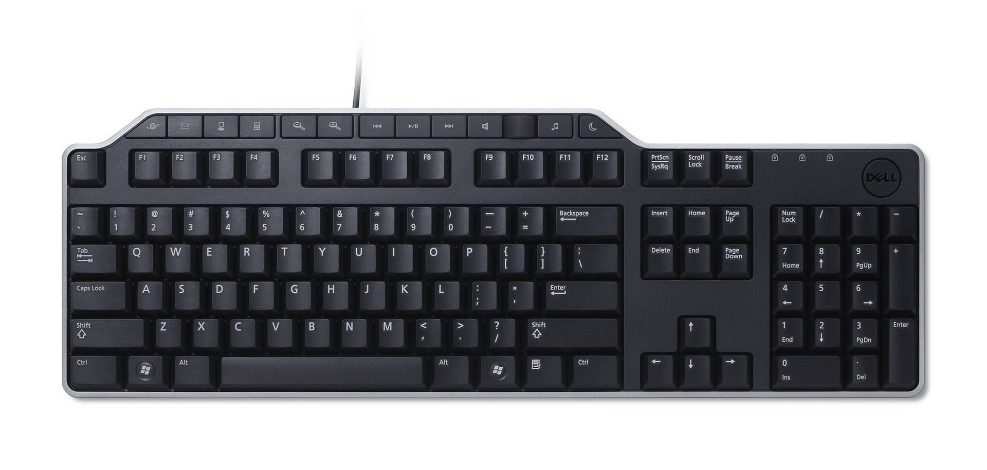 DELL KB522 keyboard Universal USB QWERTY US International Black - Image 1