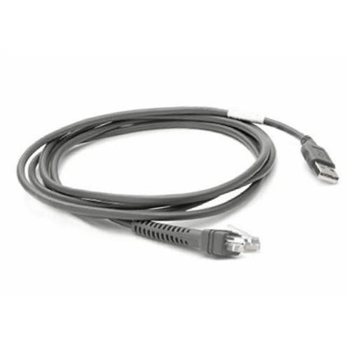 Zebra CBA-U21-S07ZBR serial cable Black 2.1 m USB EAS - Image 1